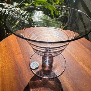 Princess House Exclusive Pastel Parfait Footed Bowl